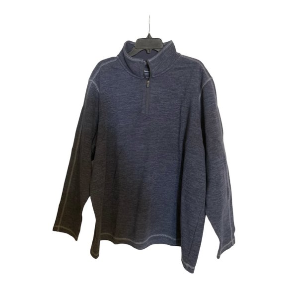 Eddie Bauer Men's 1/4 Zip Up Pullover Long Sleeve Sweatshirt  2XL - Picture 1 of 11